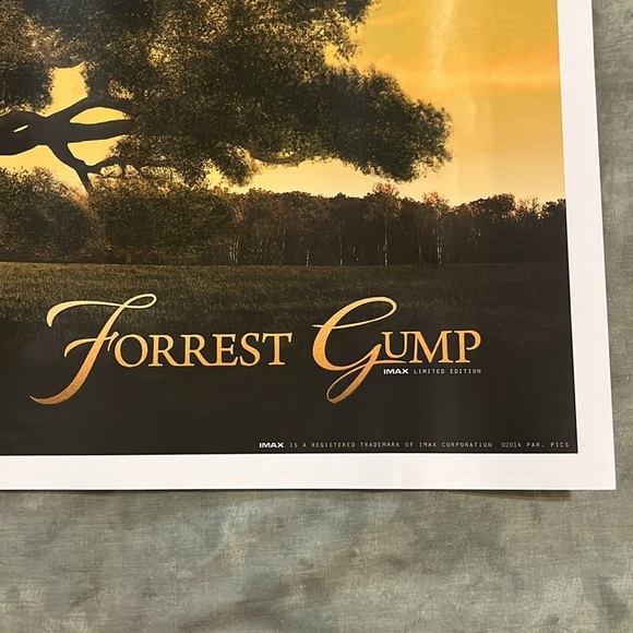 Forrest Gump 16x20 LE Movie Poster + coaster NEW - Picture 9 of 9